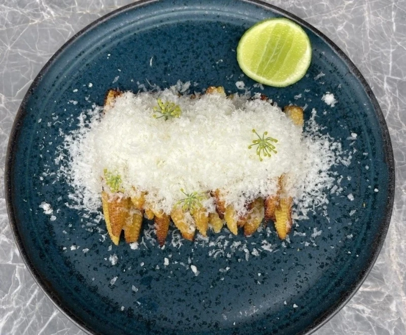 Baked Baby Corn