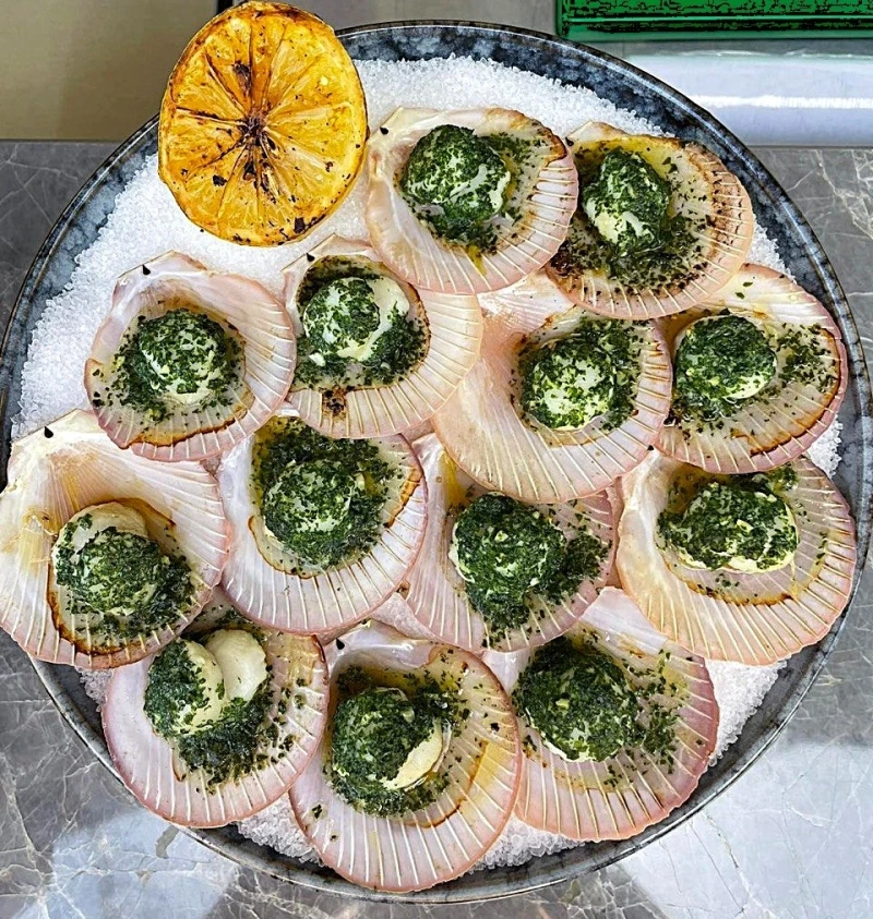 Baked Scallop